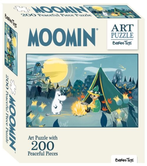 Mumin Art Puslespil - 200 brikker - Blå