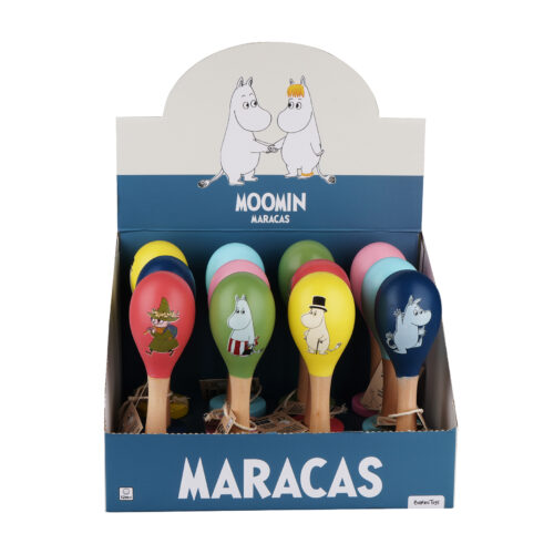 Mumi Maracas Display - 12 stk Maracas