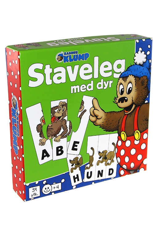 Rasmus Klump - staveleg med dyr