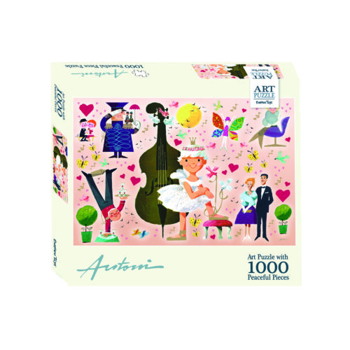 Ib Antoni - Art Puslespil - Ballerina - 1000 brikker - FSC