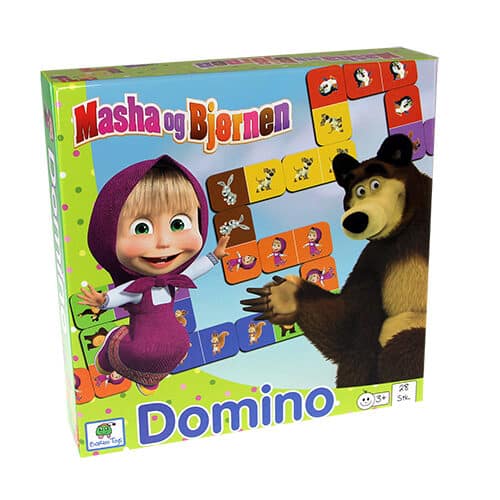 Masha og Bjørnen Domino - X