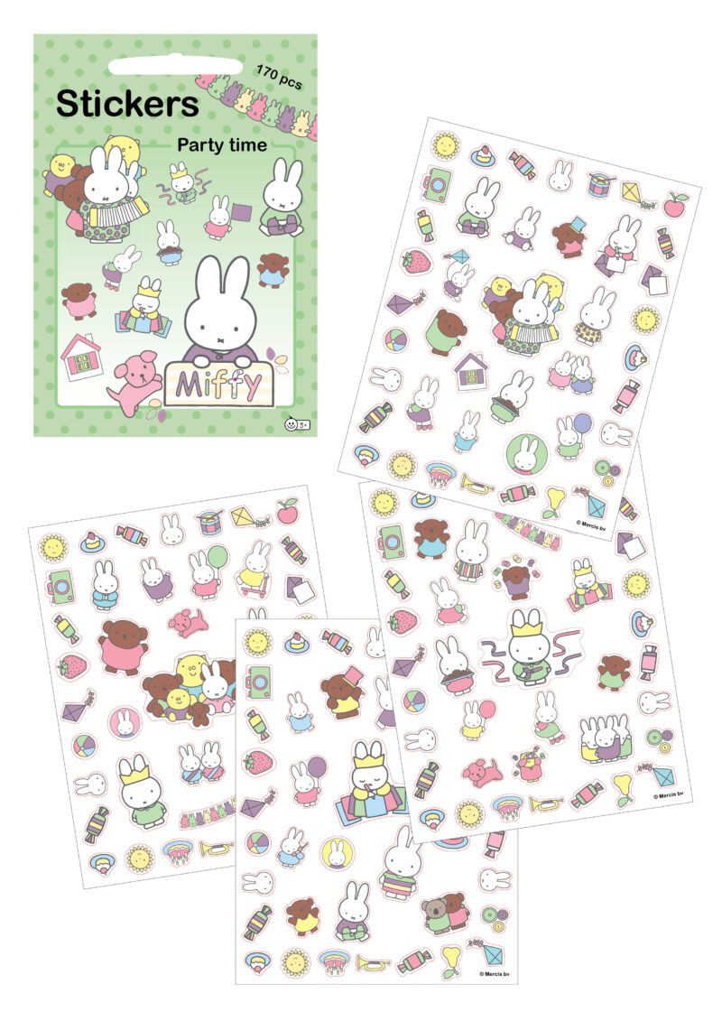 Miffy Stickers -  Venner