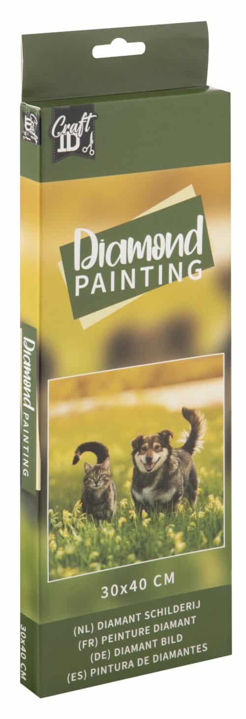 Diamond art - Kat & Hund