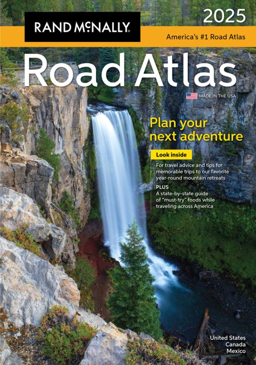 Rand McNally 2025 Road Atlas USA