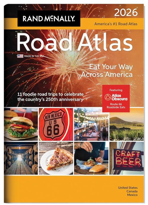 Rand McNally 2026 Road Atlas USA