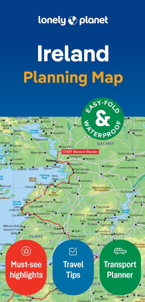 Lonely Planet Planning Map: Ireland