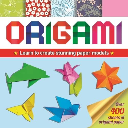 Origami: Learn To Create Stunning Paper Models : includes over 400 sheets of origami paper