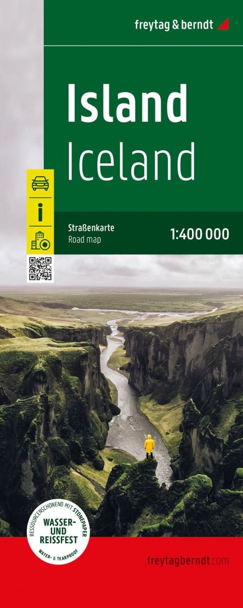 Iceland - Island Road Map