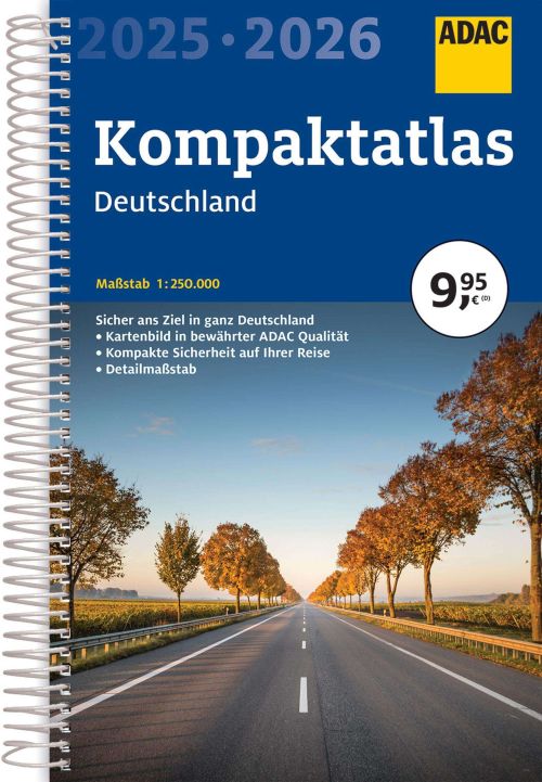 ADAC KompaktAtlas Deutschland 2025/2026