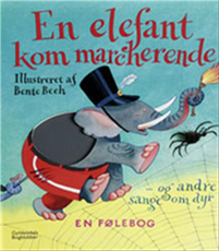 En elefant kom marcherende