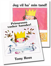 2 x Prinsesse-bøger