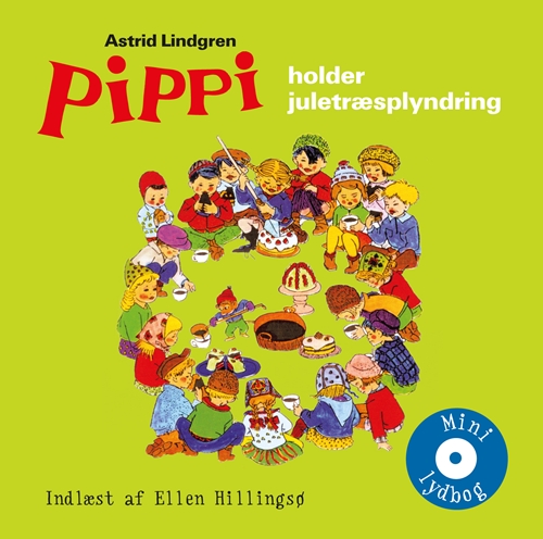 Pippi Langstrømpe holder juletræsplyndring