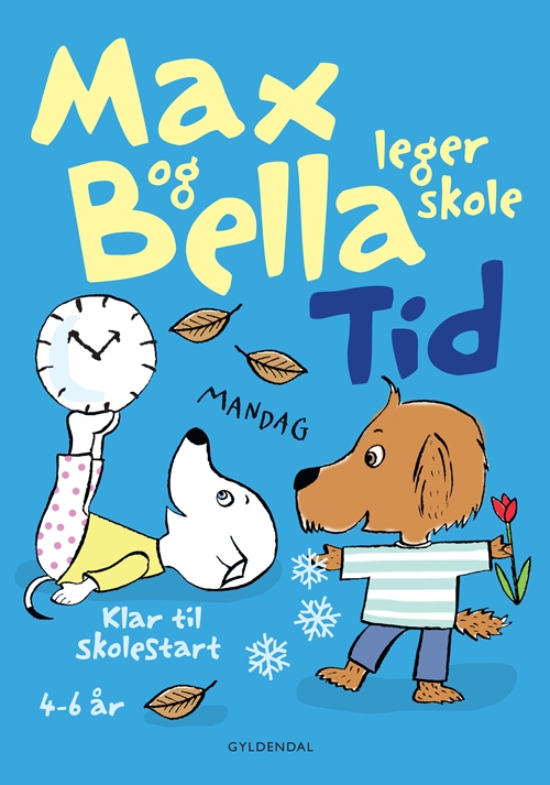 Max og Bella leger skole. Tid