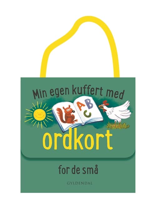 Min egen kuffert med ordkort for de små