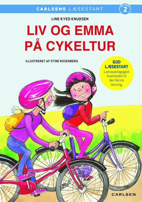 Carlsens Læsestart - Liv og Emma på cykeltur