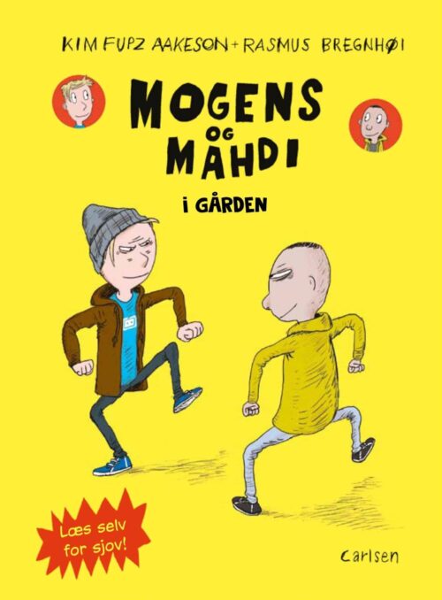 Mogens og Mahdi i gården