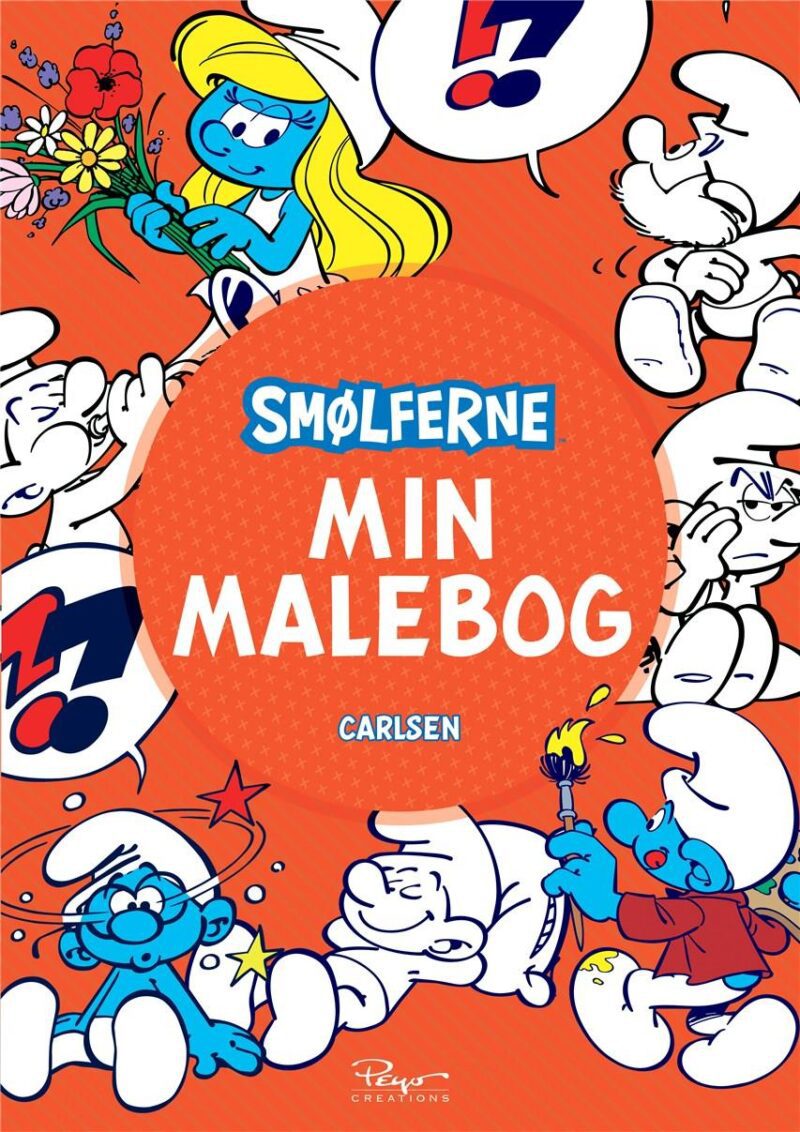 Smølferne - Min malebog (kolli 6)