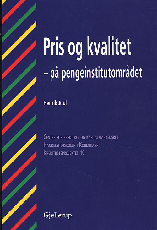 Pris og kvalitet på pengeinstitutområdet