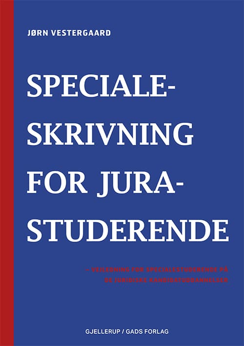 Specialeskrivning for jurastuderende