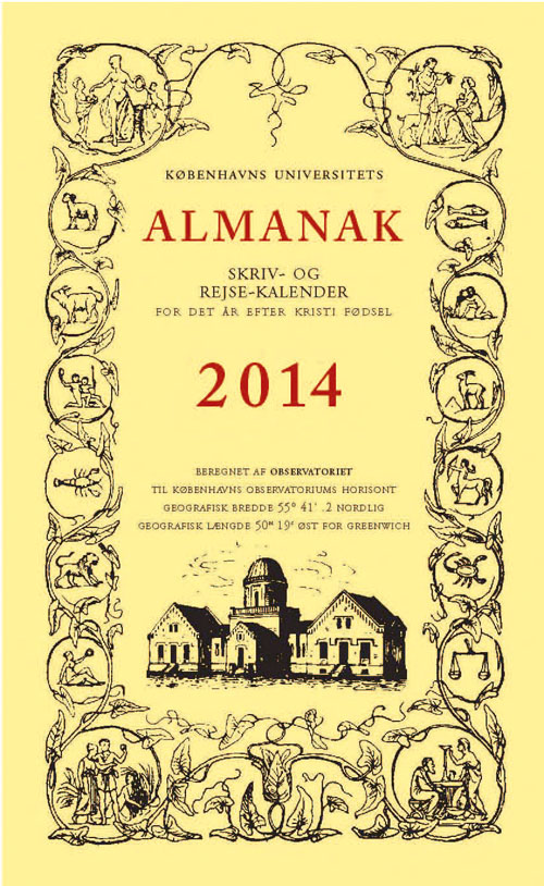 Universitetets Almanak Skriv- og RejseKalender 2014