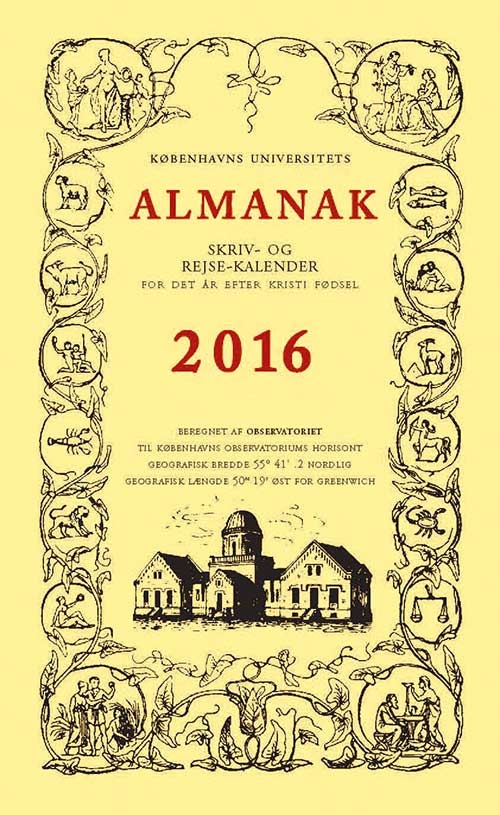 Universitetets Almanak Skriv- og RejseKalender 2016