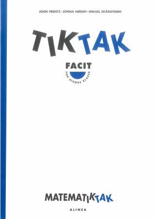 Matematik-Tak 9.kl. Tik-Tak