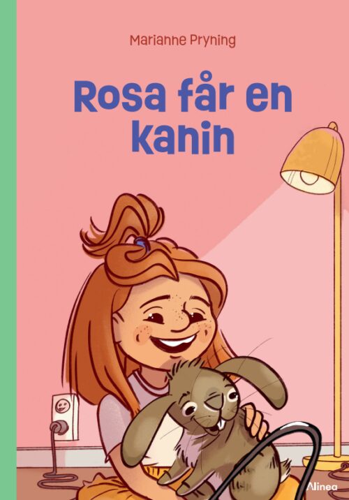 Rosa får en kanin