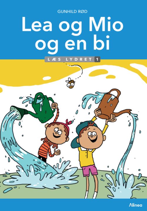 Lea og Mio og en bi