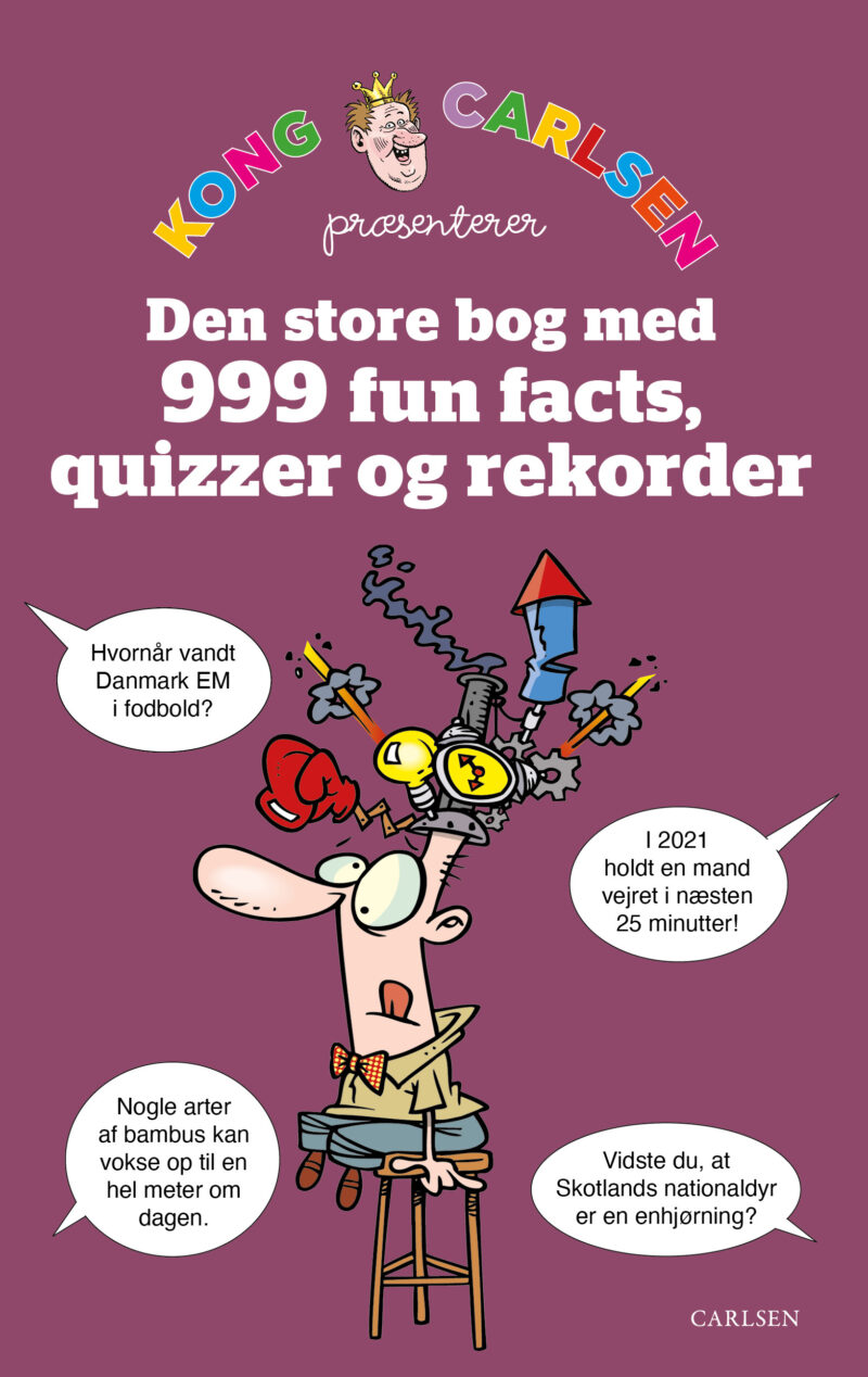 Kong Carlsen - Den store bog med 999 fun facts