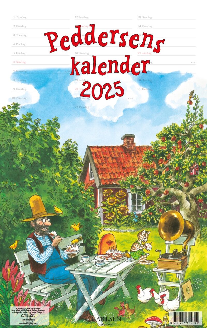 Peddersens kalender 2025