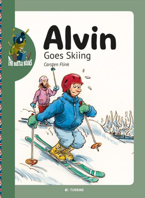 Alvin goes skiing