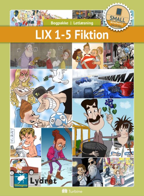 LIX 1-5 Fiktion (SMALL 10 bøger)