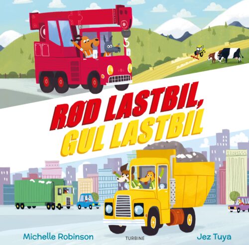 Rød lastbil
