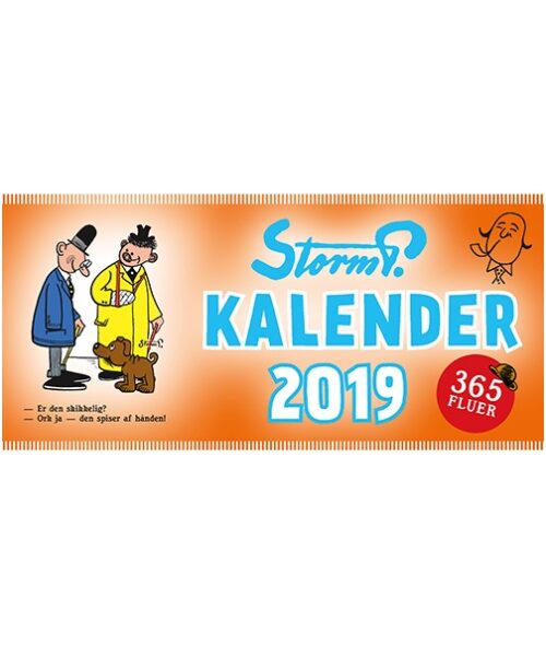 Storm P. kalender 2019 - 365 fluer