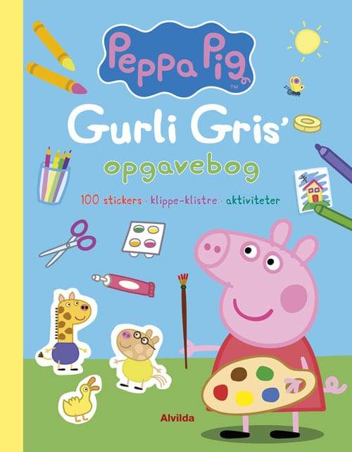 Peppa Pig - Gurli Gris’ opgavebog (100 stickers