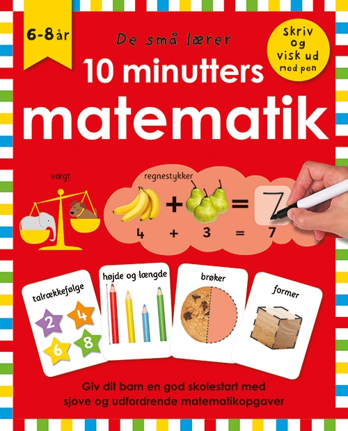 De små lærer - Skriv og visk ud - 10 minutters matematik