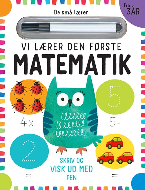 De små lærer - Skriv og visk ud - Vi lærer den første matematik