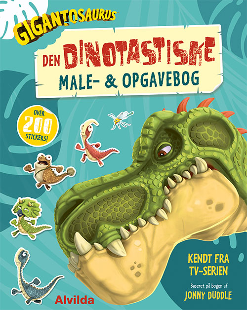 Gigantosaurus - Den dinotastiske male- og opgavebog