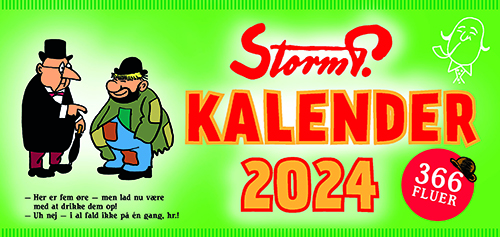 Storm P. - Kalender 2024 - 366 fluer