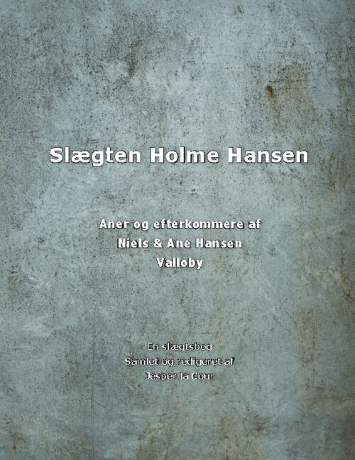 Slægten Holme Hansen