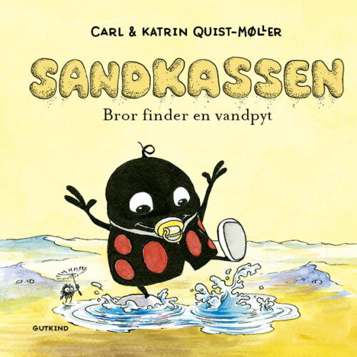 Sandkassen. Bror finder en vandpyt