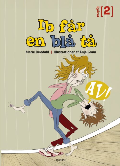 Ib får en blå tå