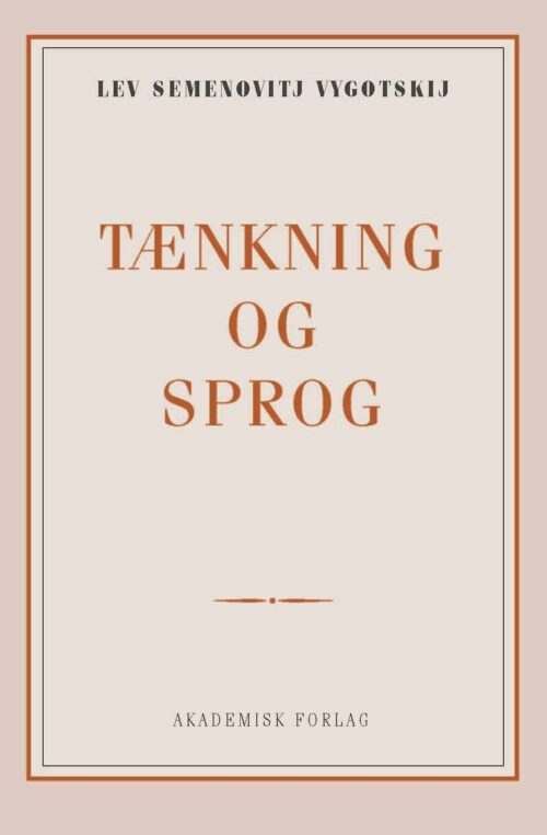 Tænkning og sprog