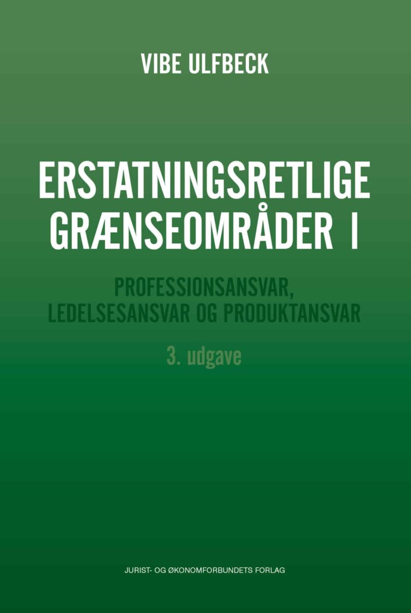 Erstatningsretlige grænseområder I