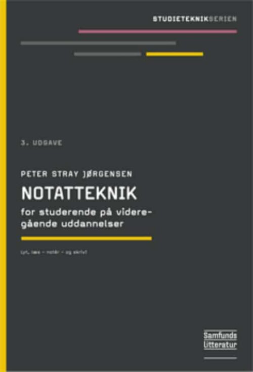 Notatteknik for studerende på videregående uddannelser