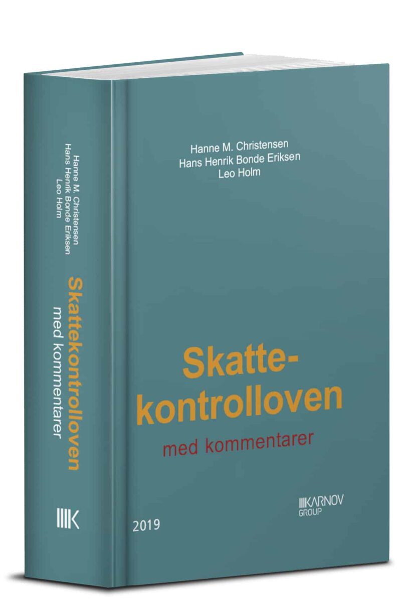 Skattekontrolloven med kommentarer