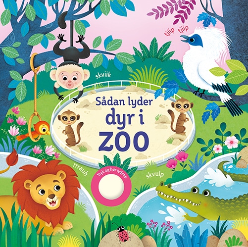 Sådan lyder dyr i zoo