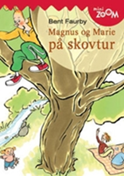 Magnus og Marie på skovtur