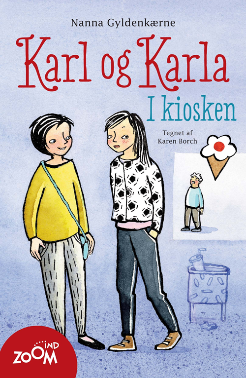 Karl og Karla. I kiosken