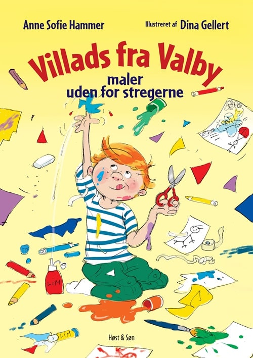 Villads fra Valby maler uden for stregerne